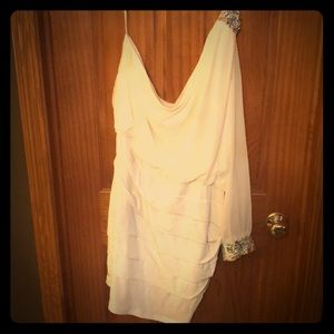 White Party Dress with Bling